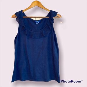CHAPS Summer Sweater Tank Top Barbados *NWT*